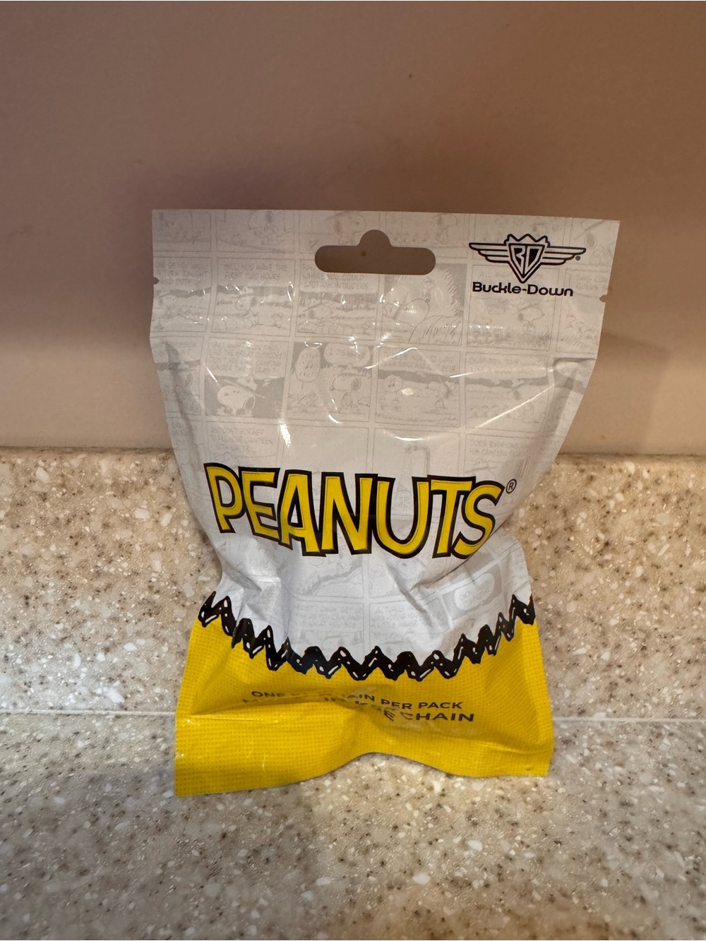 Peanuts Snoopy Mystery Keychain Pack. Unopened
